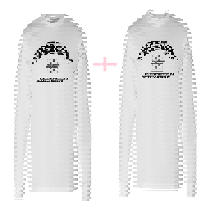 アーセナル・タウン・オブ・ノース・ロンドン、イングランド イギリス 長袖Tシャツ