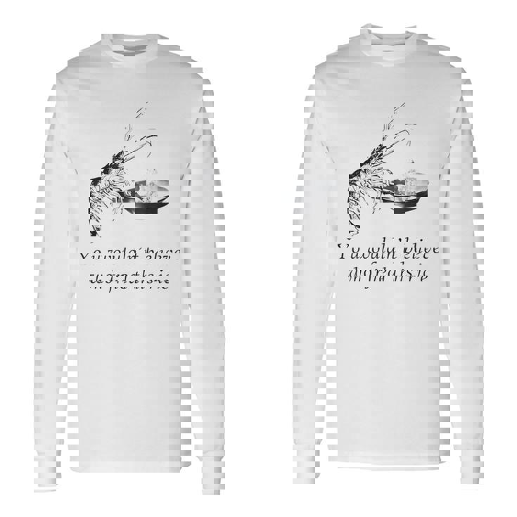 エビチャーハン ヘビー 面白い 長袖Tシャツ