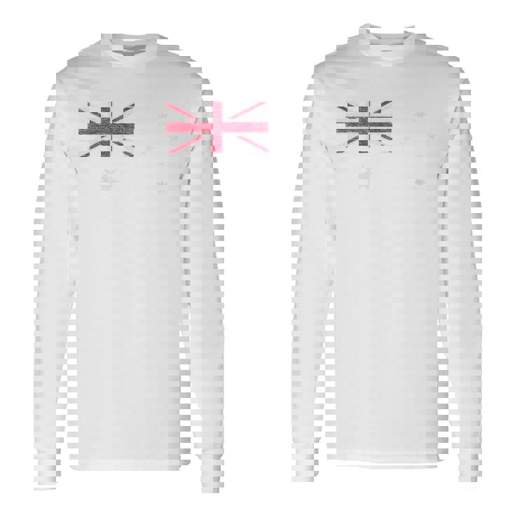 オーストラリア国旗オーストラリアユニオンジャック 長袖Tシャツ ギフトのアイデア