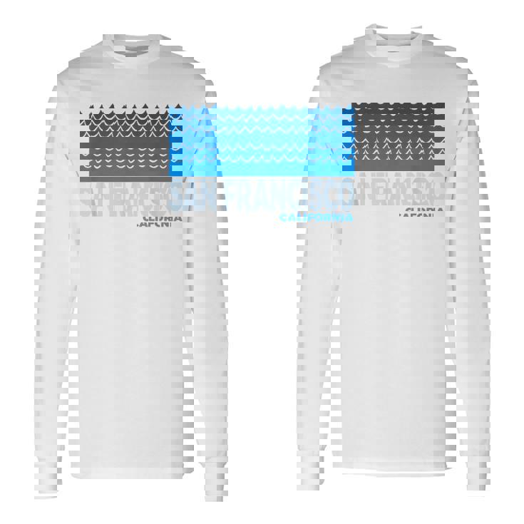 カリフォルニア州サンフランシスコ サンフランシスコ カリフォルニア アクアティック 長袖Tシャツ