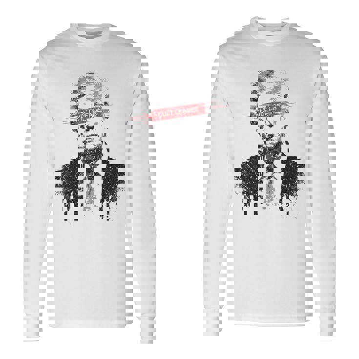 カルト指導者 反トランプ 反大統領 ドナルド・トランプ 長袖Tシャツ