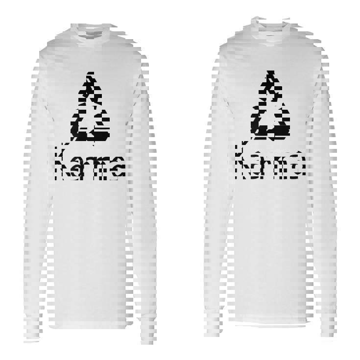カルマ 長袖Tシャツ ギフトのアイデア