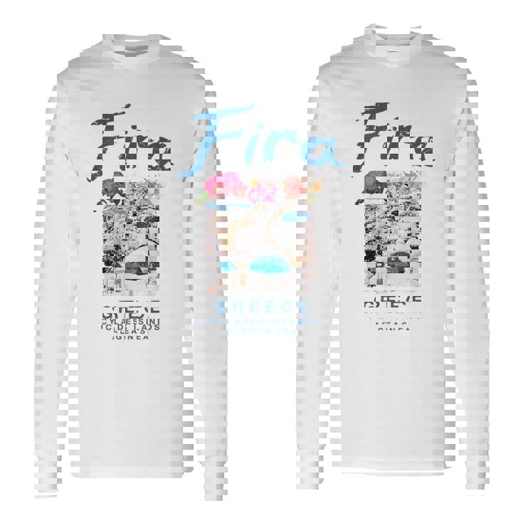 ギリシャ フィラ Thera ヴィンテージ ギリシャ 長袖Tシャツ