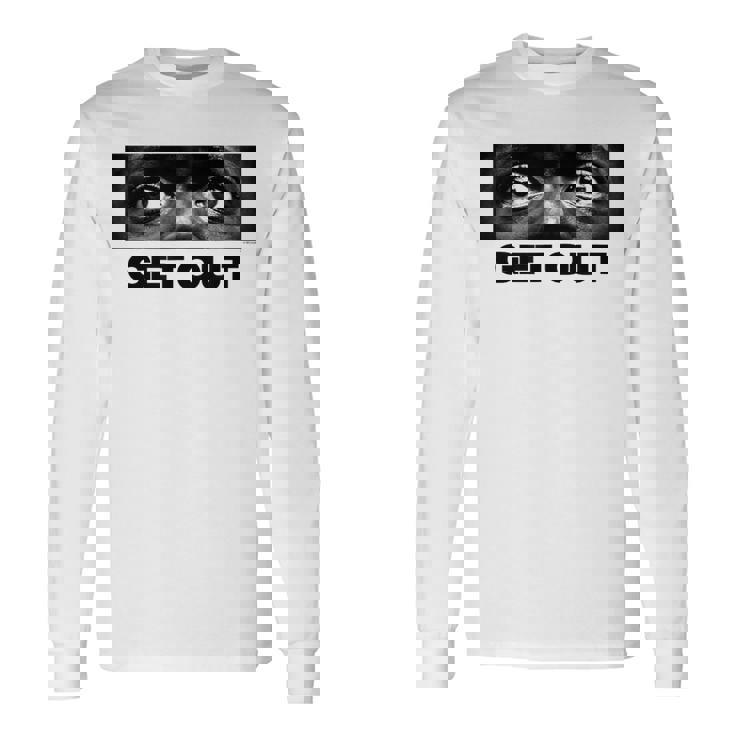 ゲット・アウト・アイズ 長袖Tシャツ