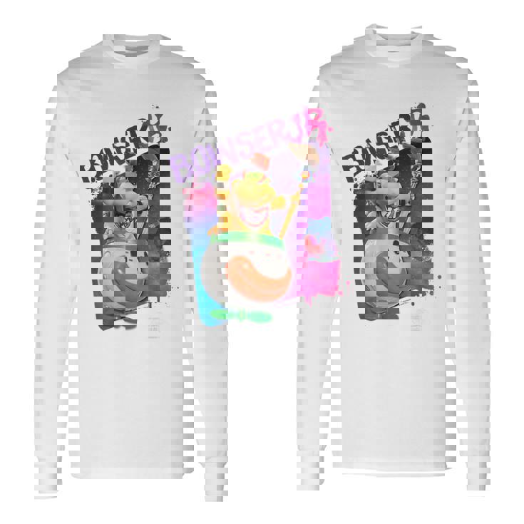 ザ・スーパーマリオギャラクシー・ムービー Bowser Jr Takes Over 長袖Tシャツ ギフトのアイデア