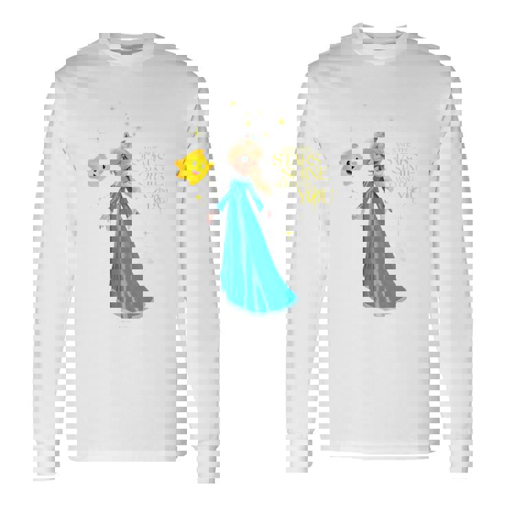 ザ・スーパーマリオギャラクシー・ムービー Rosalinatarhine 長袖Tシャツ