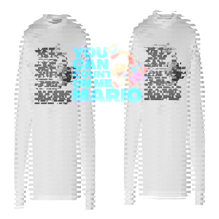 ザ・スーパーマリオギャラクシー・ムービーtoad Count On Me In Thetars 長袖Tシャツ