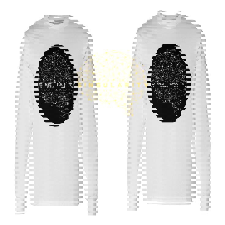 シンギュラリティ 強力ジェネレーティブai人工知能データ 長袖tシャツ 長袖Tシャツ