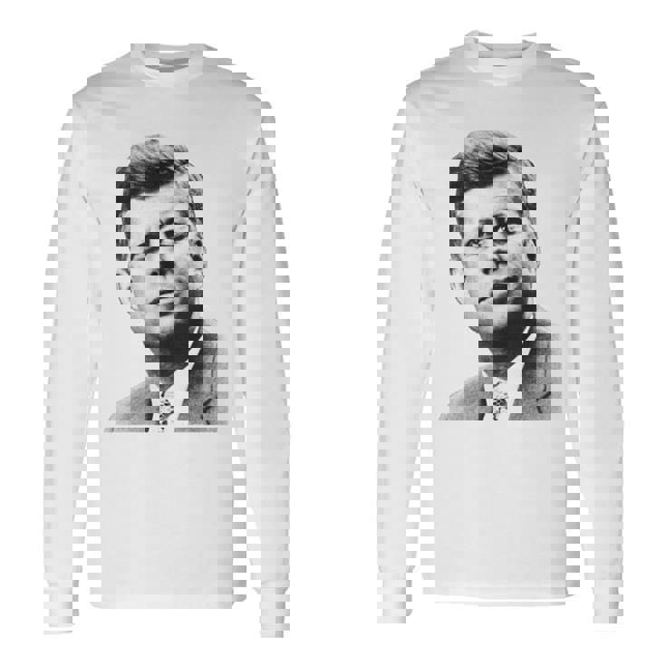 ジョン・F・ケネディ大統領 長袖Tシャツ