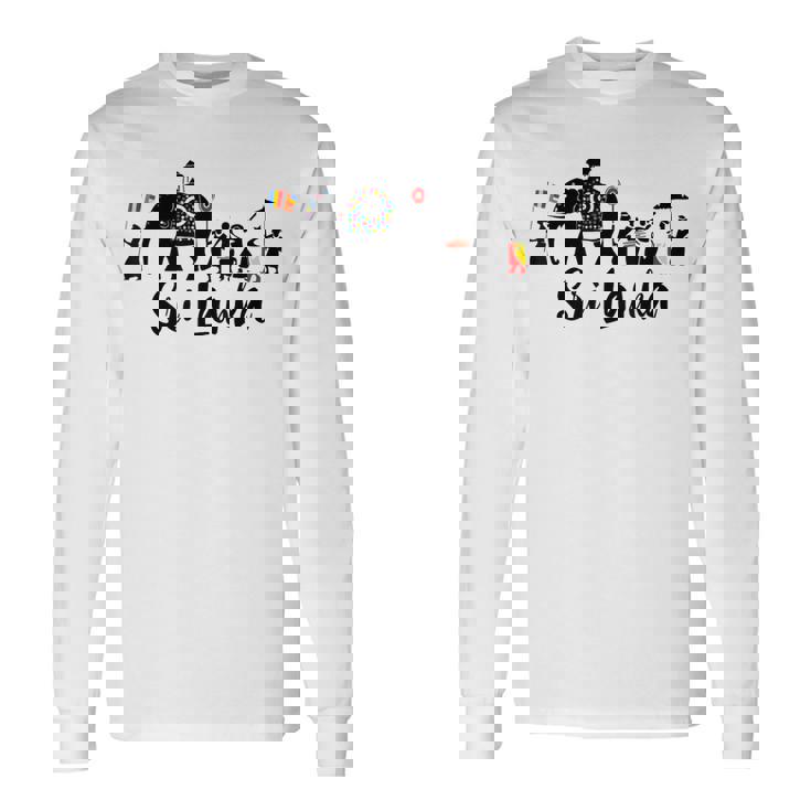 スリランカ ダラダ ペラハラ スリランカンへの最高のギフト 長袖Tシャツ