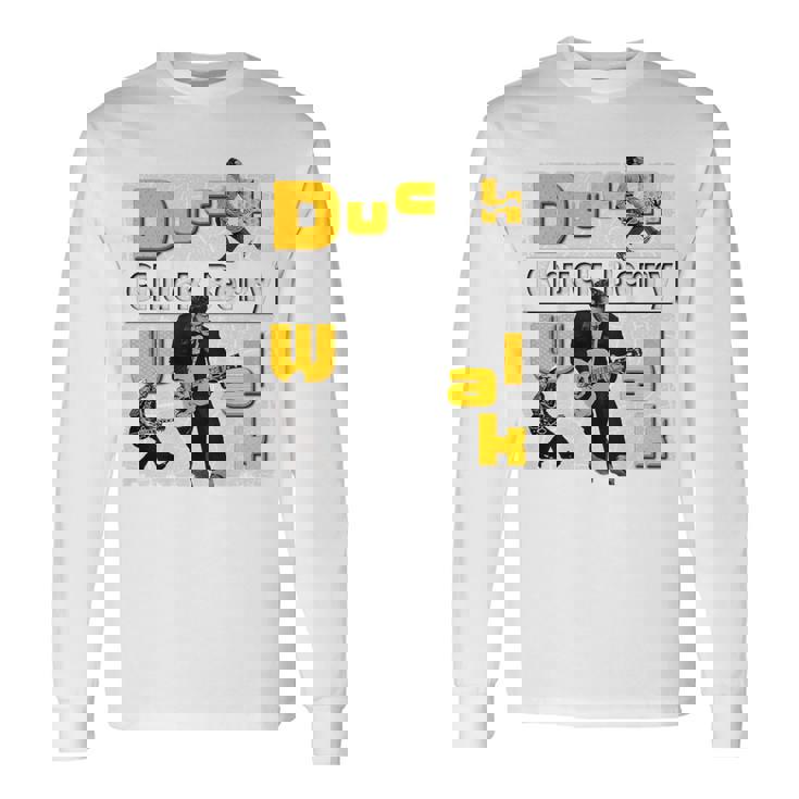 チャックベリー_003_Back Printed 長袖Tシャツ