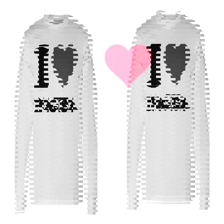 ナギサが大好き 長袖Tシャツ