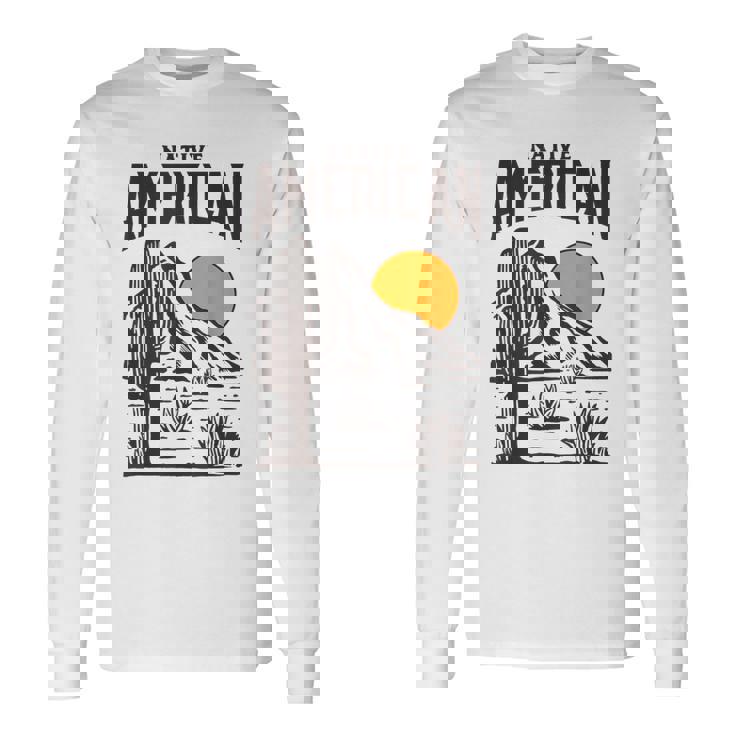 ネイティブアメリカン I 先住民 I ネイティブアメリカン 長袖Tシャツ