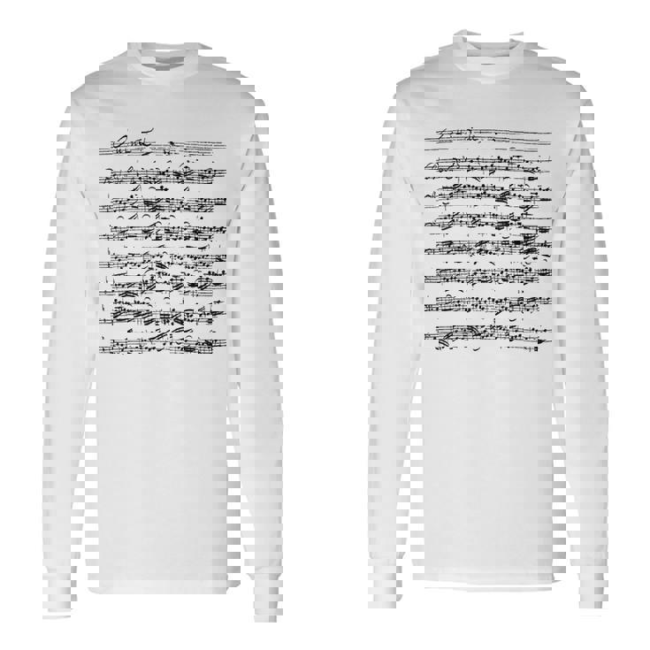 バッハ チェロスイーツ プレリューディオ チェリスト 長袖Tシャツ