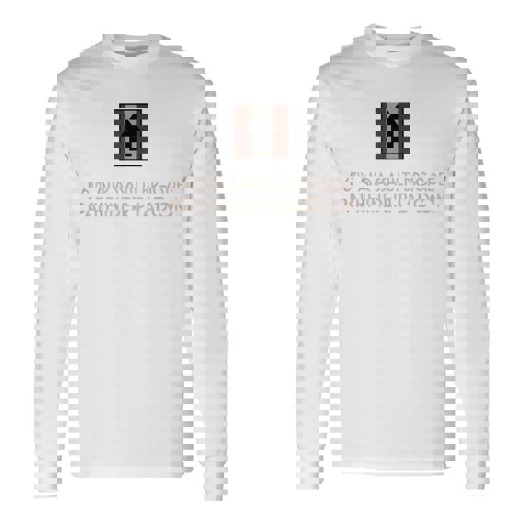 パスファインダー小隊、イギリス陸軍空挺tシャツ落ち着いた 長袖Tシャツ