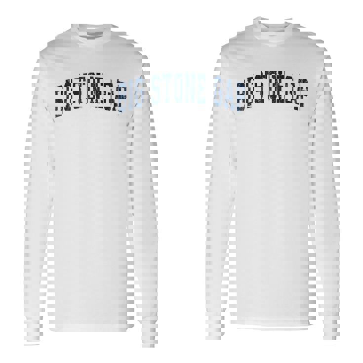 ビッグストーンギャップ バージニアva ヴィンテージ スポーツデザイン ネイビーデザイン 長袖Tシャツ ギフトのアイデア