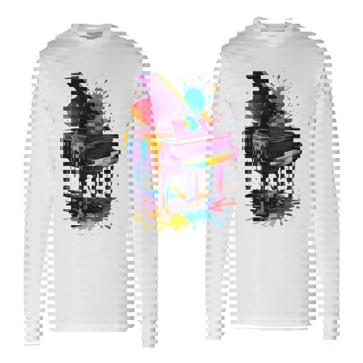 ピアノ ティー 楽器 ピアノ 長袖tシャツ 長袖Tシャツ