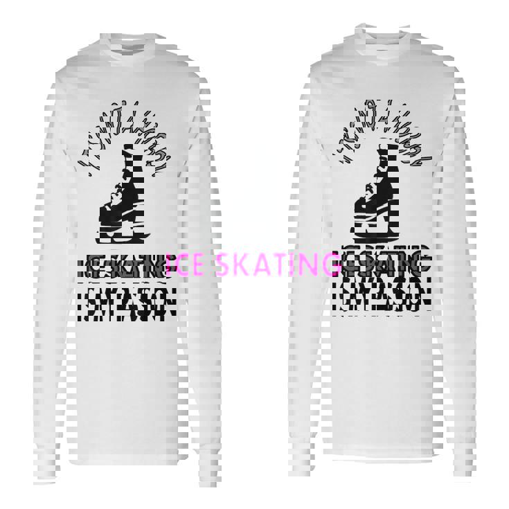 フィギュアスケート スポーツ フィギュア スケーター ギフト アイデア 長袖Tシャツ