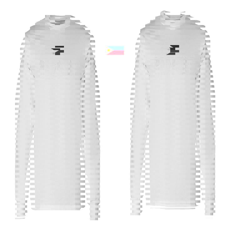 フィリピン ピリピナス バスケットボール 長袖Tシャツ