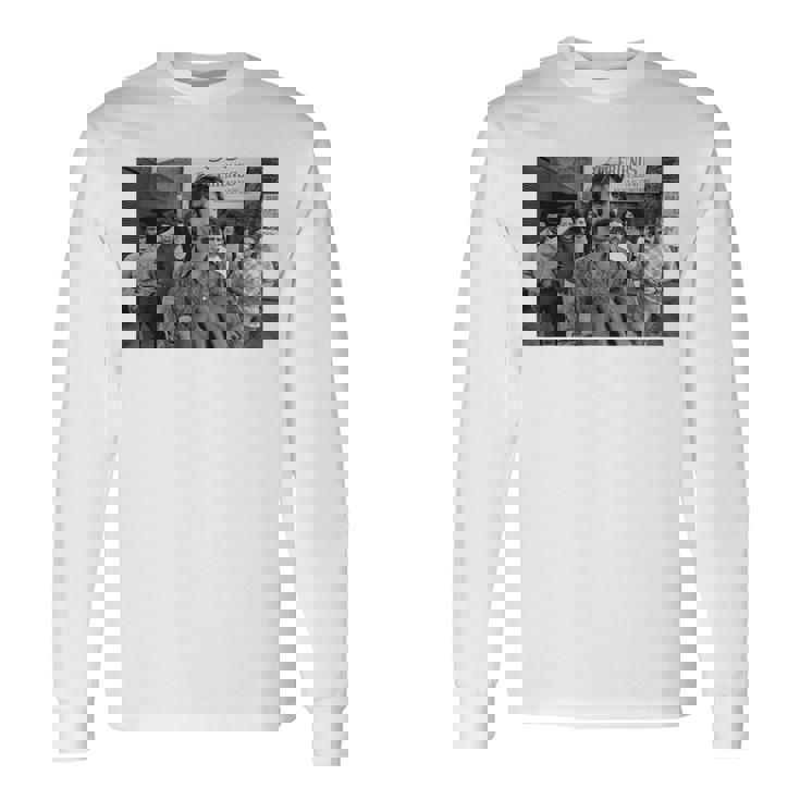 フランク・ザッパ ジョージ・デューク マザーズ 発明 チュンガの復讐 長袖Tシャツ