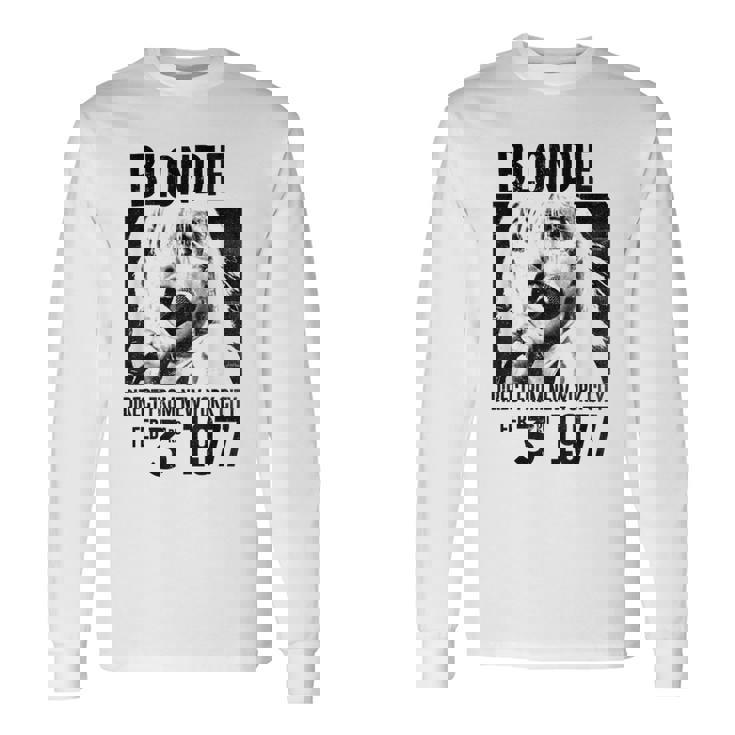 ブロンディ 長袖Tシャツ