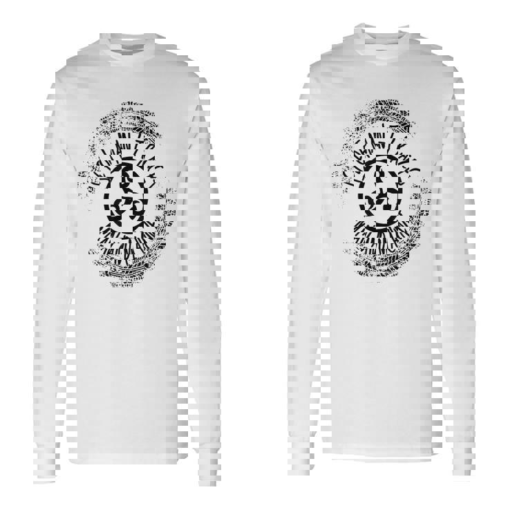 マン島ttレース、マンアンドマシン 長袖Tシャツ