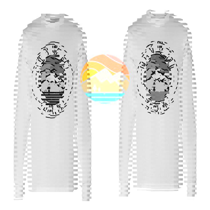 ミニマリスト アウトドア ビッグストーン ギャップ バージニアa 長袖Tシャツ ギフトのアイデア