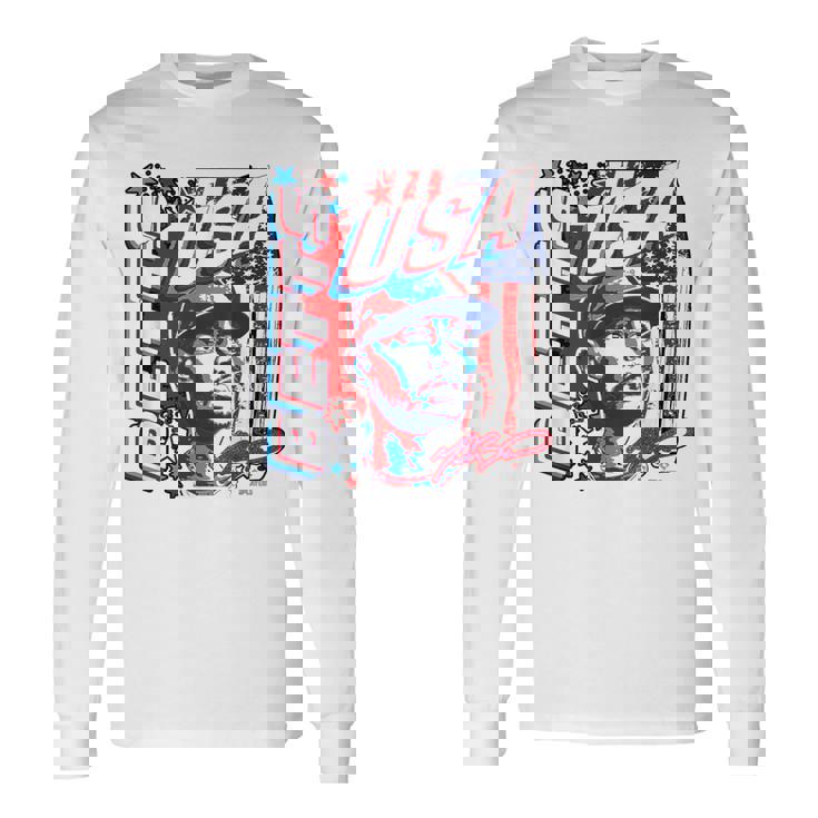 ムーキー・ベッツ・インターナショナル・ベースボールアメリカ Mlbpa 長袖Tシャツ