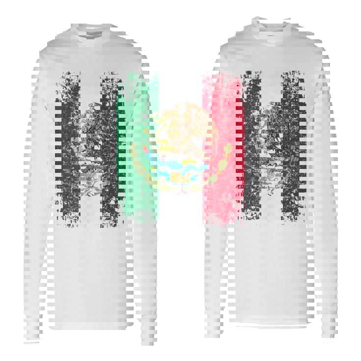 メキシコ 旗 大 国旗 メンズ レディース キッズ メキシコ 長袖Tシャツ