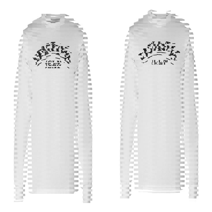 レイキャビク アイスランド レイキャビク アイスランド 長袖Tシャツ