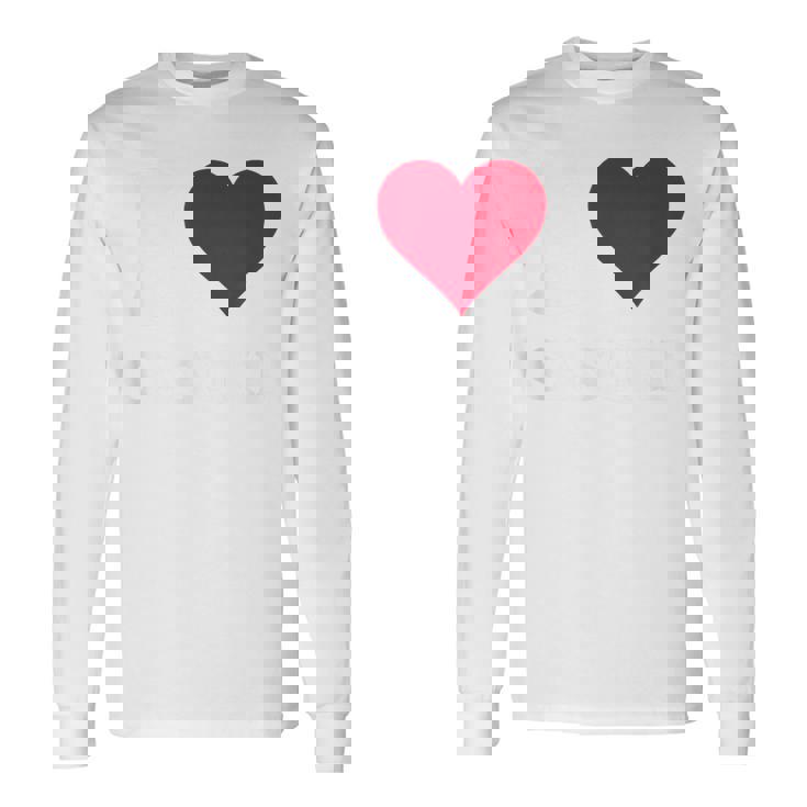 レッドハート I Loveasuke 長袖Tシャツ