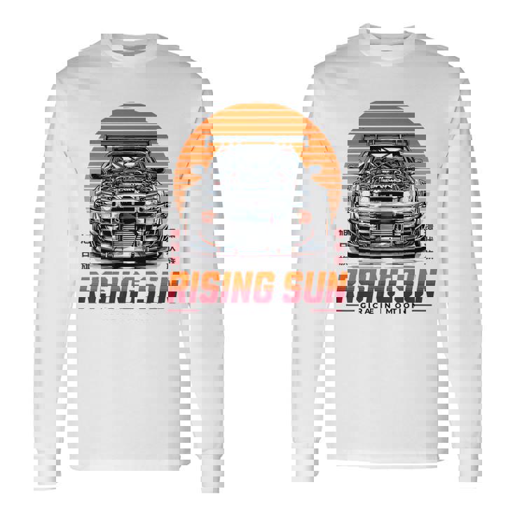 レトロ ヴィンテージ ジャパニーズjdm 東京ジャパン ドリフトレーシング サンカー 長袖Tシャツ