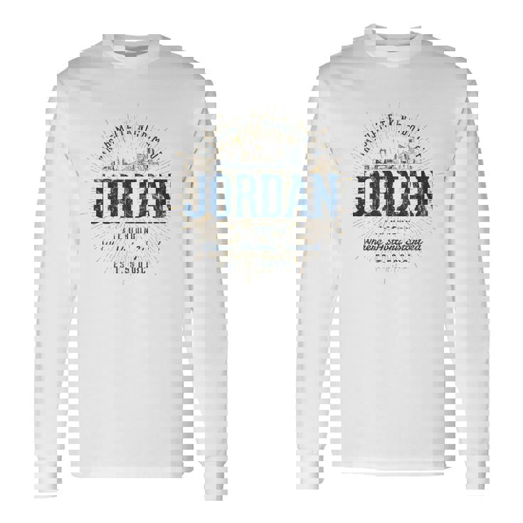 ヴィンテージ ヨルダン レトロ 長袖Tシャツ