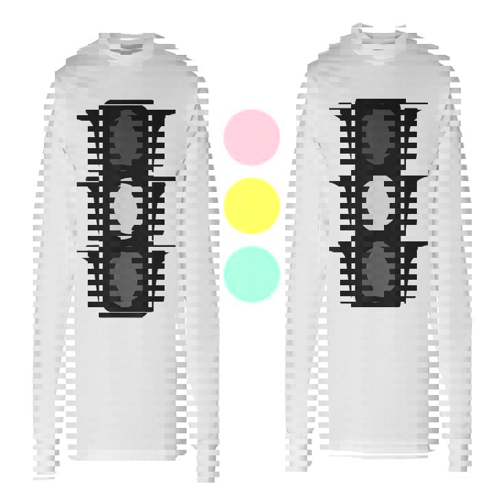 信号機の衣装 長袖Tシャツ