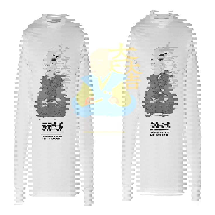 偉人シリーズ_石田三成 長袖Tシャツ