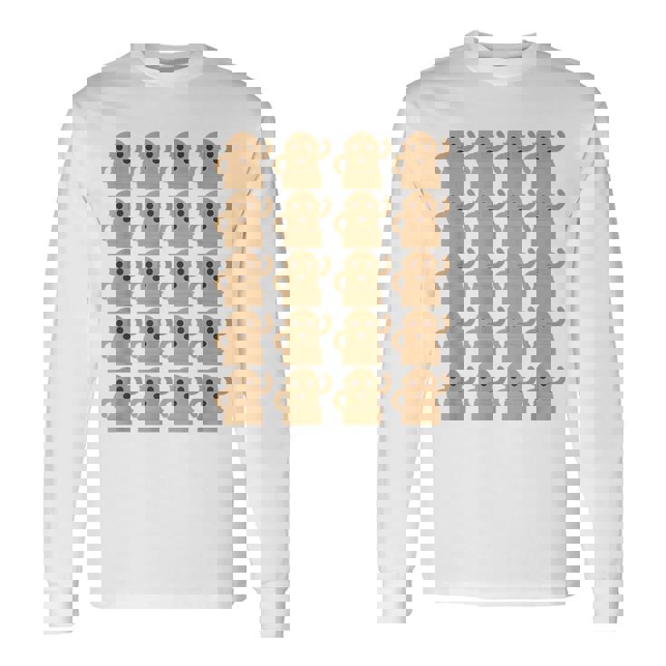 埴輪 ハニワ はにわ 長袖Tシャツ