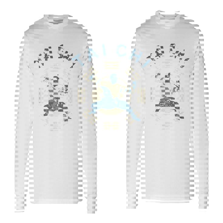 太極拳チュアン インターナルマーシャルアーツ 太極拳 長袖Tシャツ