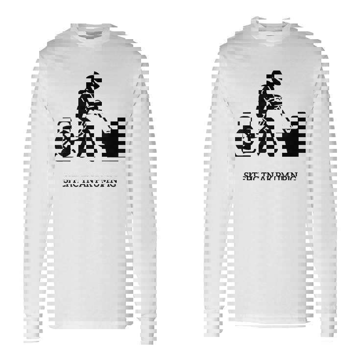 浄化槽ポンプ 長袖Tシャツ