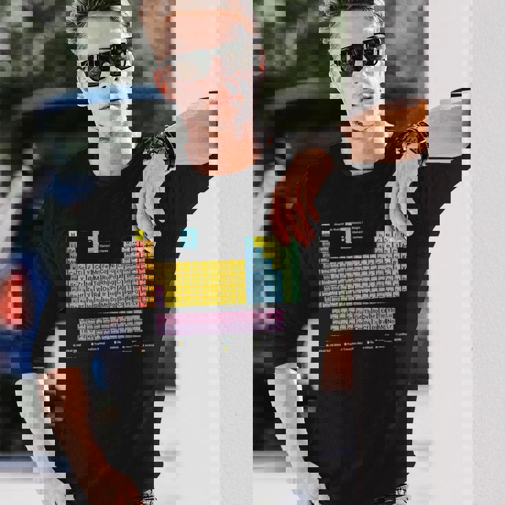 118元素周期表 長袖Tシャツ 彼への贈り物