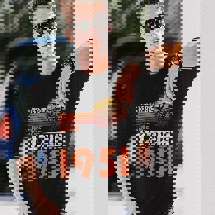 1951年10月 誕生日 長袖Tシャツ 彼への贈り物