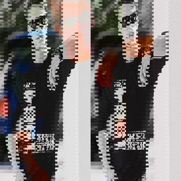 1964年7月、男性のための60歳の誕生日プレゼント 長袖Tシャツ 彼への贈り物