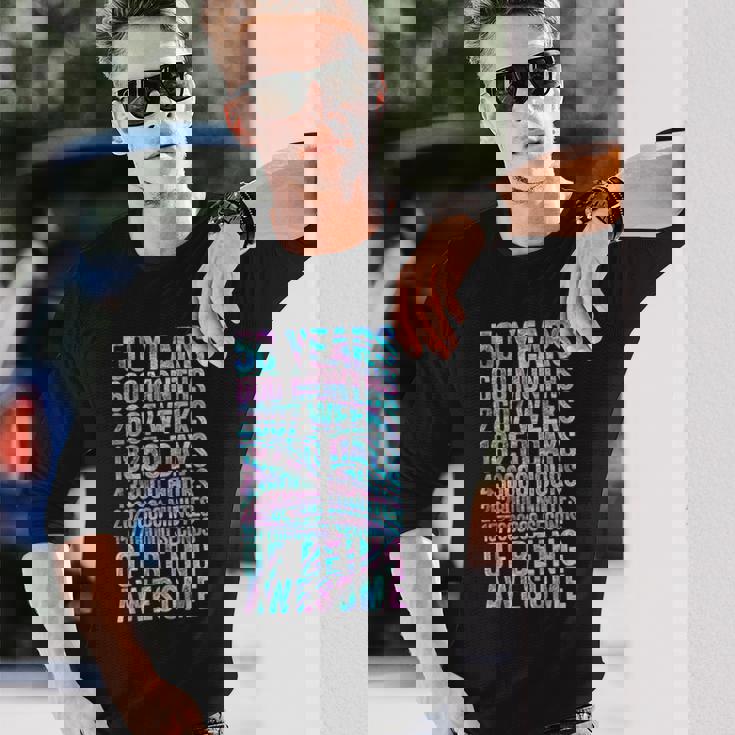 50歳の誕生日の面白いシャツ オールドメーター 面白い50歳ギフト 長袖Tシャツ 彼への贈り物