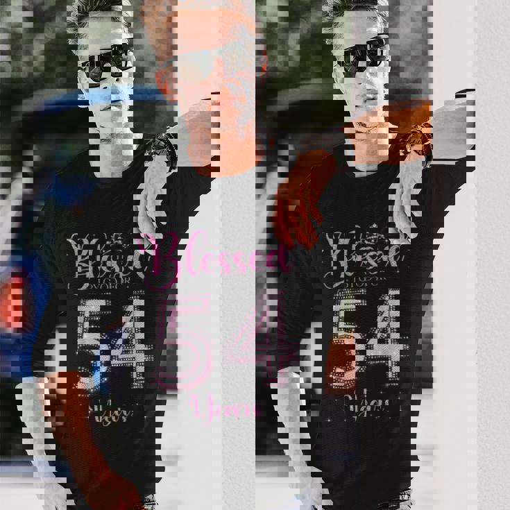 54歳 54歳 54歳 誕生日 54歳 長袖Tシャツ 彼への贈り物