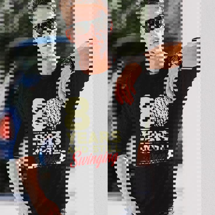 80 Years Andtillwinging 長袖Tシャツ 彼への贈り物