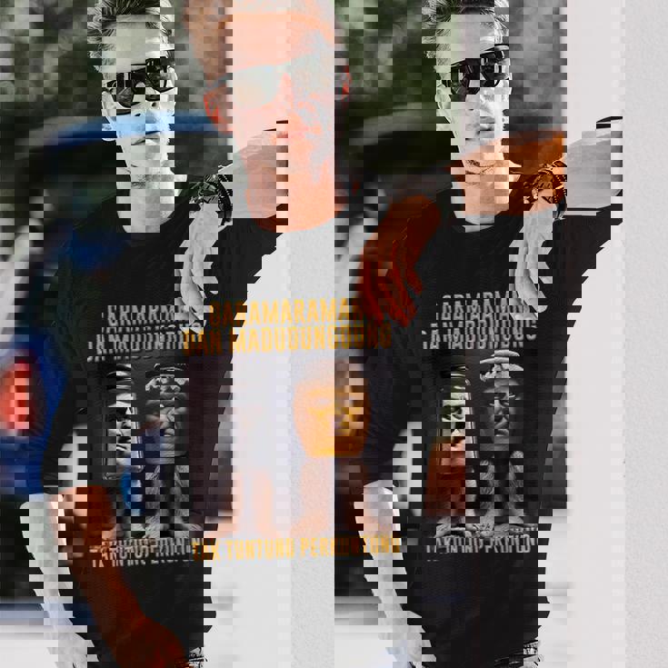 Ai Generate Meme イタリアン ブレイン ガラマラマン マドゥドゥングダン 長袖Tシャツ 彼への贈り物