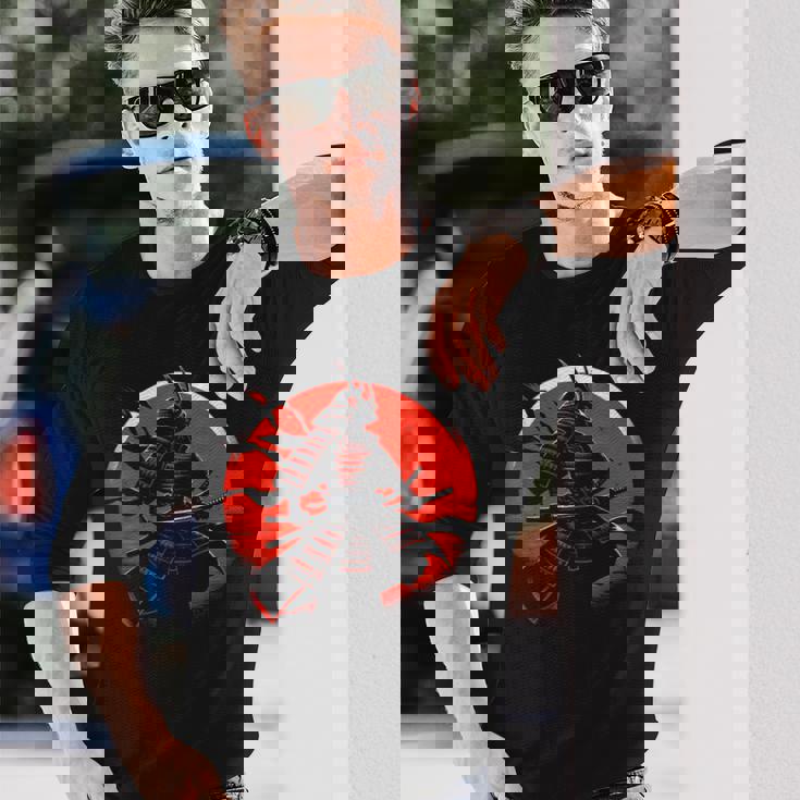 Ancient Japaneseamurai Bushido Code Warrior 長袖Tシャツ 彼への贈り物