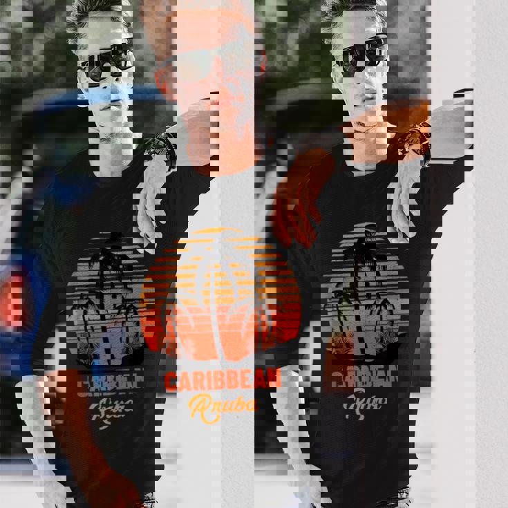 Aruba Caribbean Sea Beach Vacation Tank Top Long Sleeve T-Shirt Gifts for Him