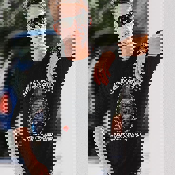 Ask Me Abouthortqueezetonk Ape 長袖Tシャツ 彼への贈り物