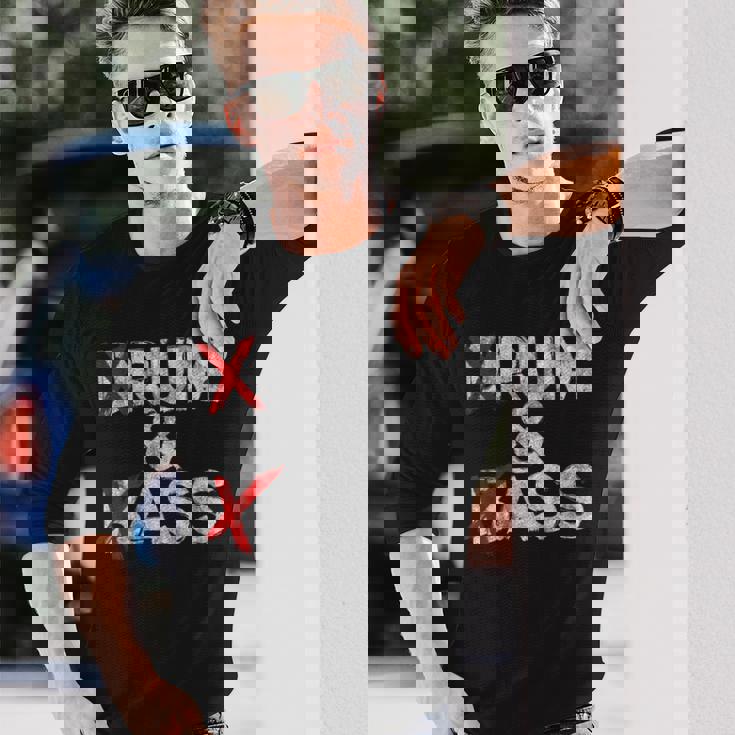 Drum And Bass Rum & Assintage 長袖Tシャツ 彼への贈り物