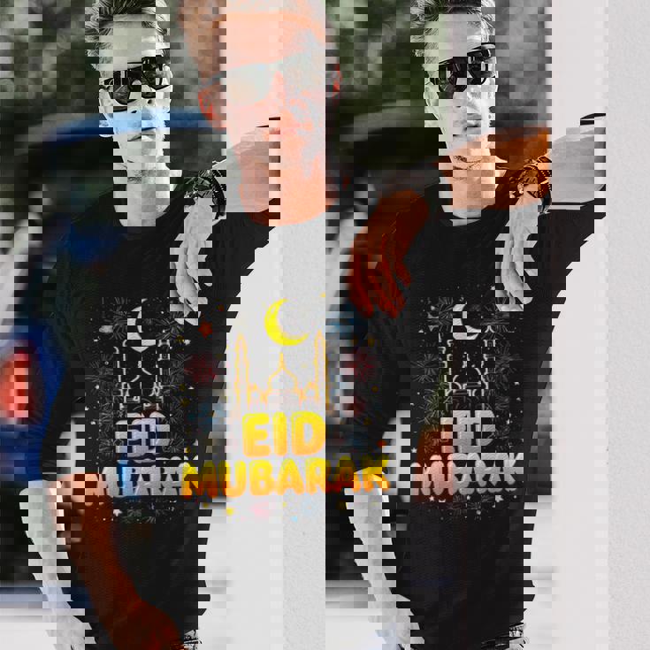 Eid Mubarak 長袖Tシャツ 彼への贈り物